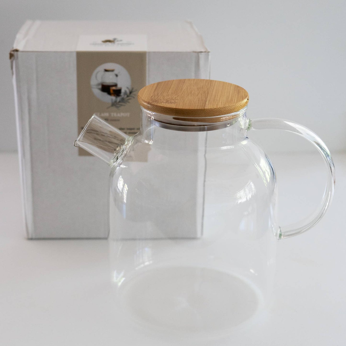 Heat-Resistant Glass Teapot