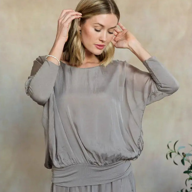 Cassandra Italian Silk Top