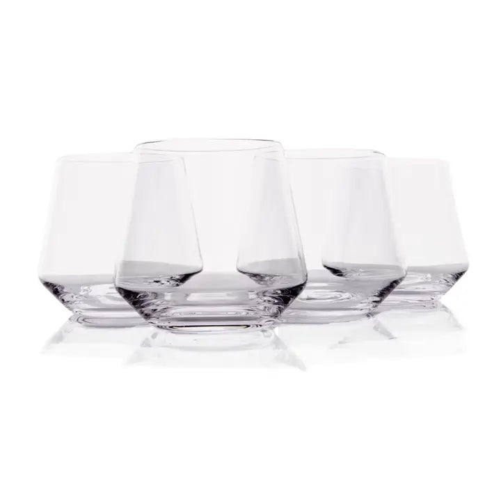 Sleek Old Fashioned Whiskey Glasses