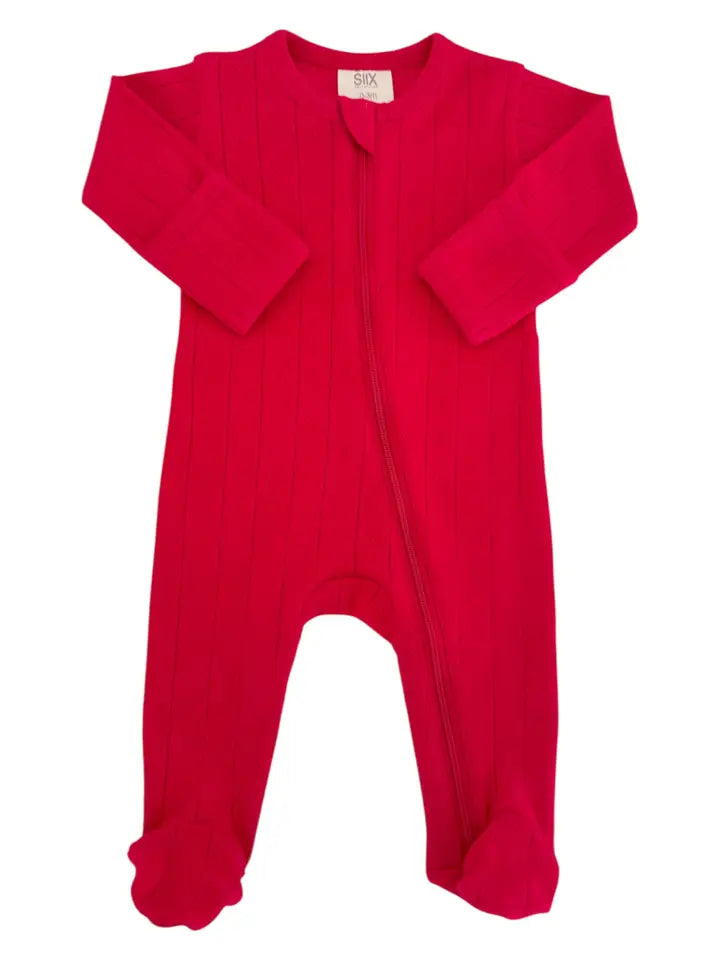 Organic 2-Way Zip Footies