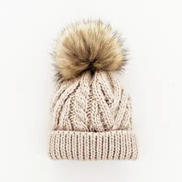 Knit Pom Beanies