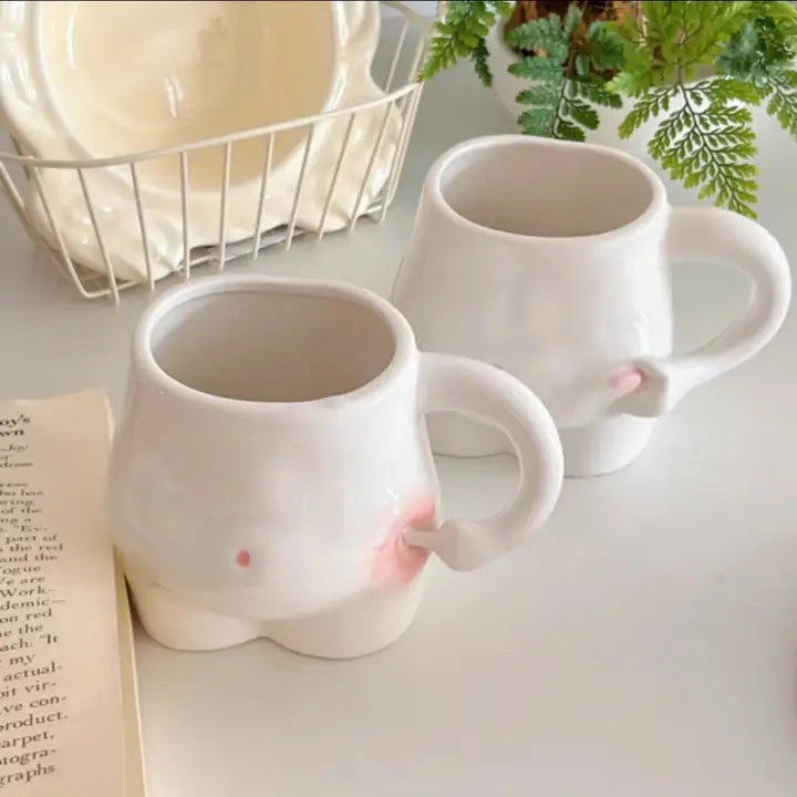 Ceramic Belly Poke Mug