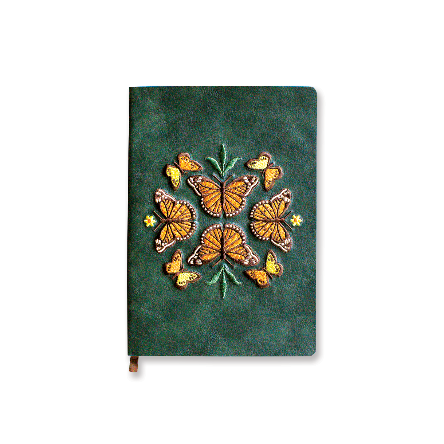 Butterfly Dance Embroidered Journal