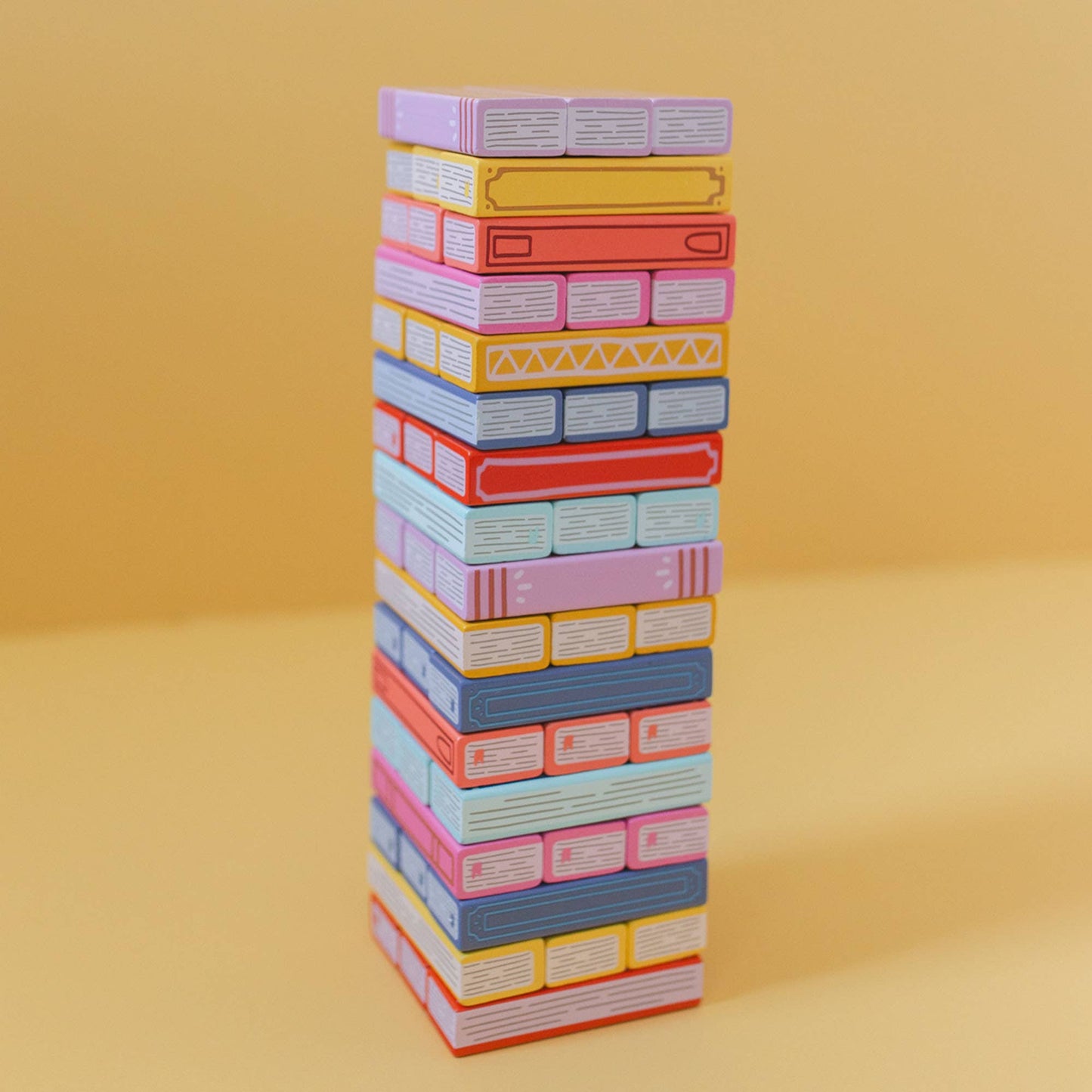 Bookish Tumbling Book Stack