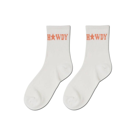 "Howdy" Socks