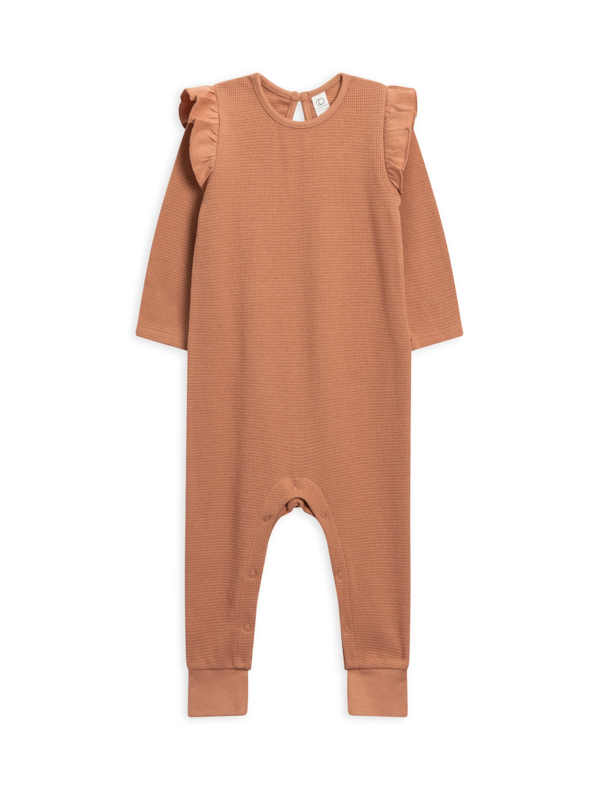 Organic Waffle Knit Rompers