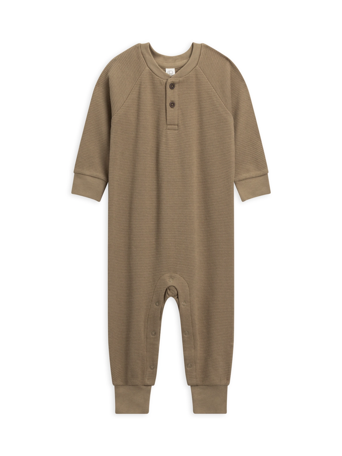 Organic Waffle Knit Rompers