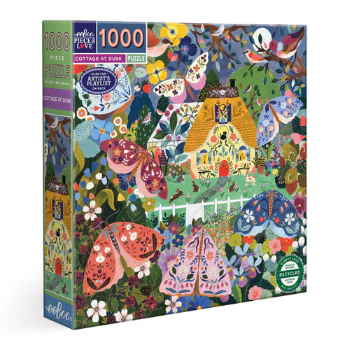 Cottage at Dusk 1000 Piece Puzzle