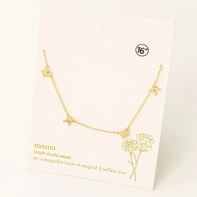 Mama Charm Necklace