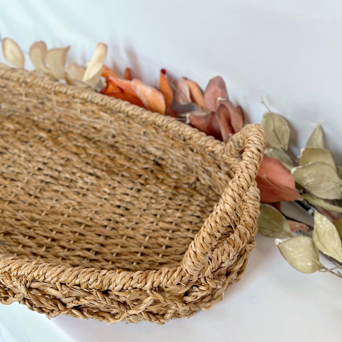 Decorative Woven Seagrass Tray