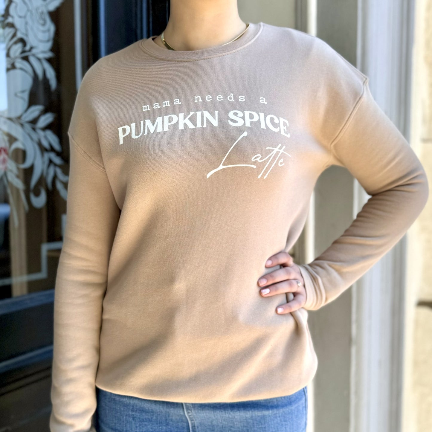 Mama Needs A Pumpkin Spice Latte Sweatshirt