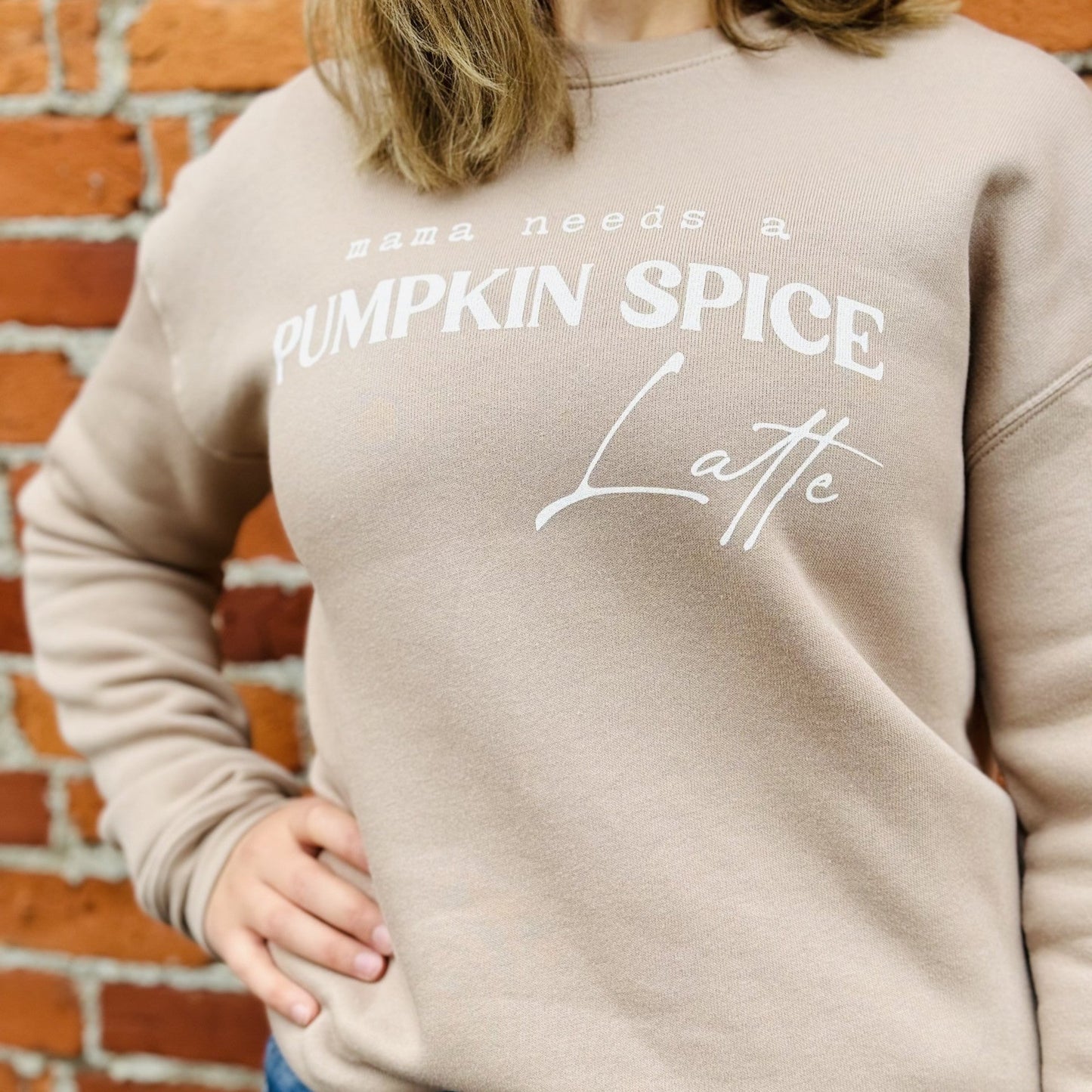 Mama Needs A Pumpkin Spice Latte Sweatshirt