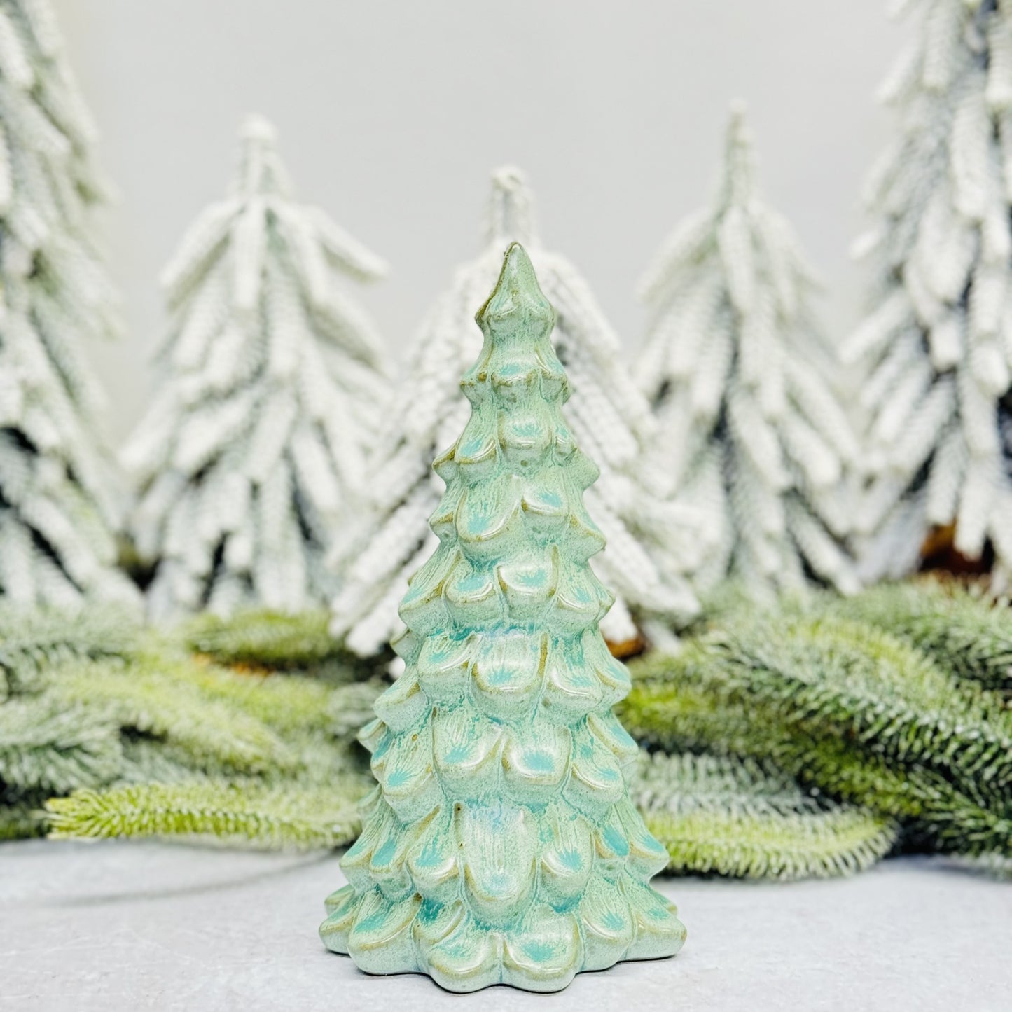 Stoneware Glazed Trees