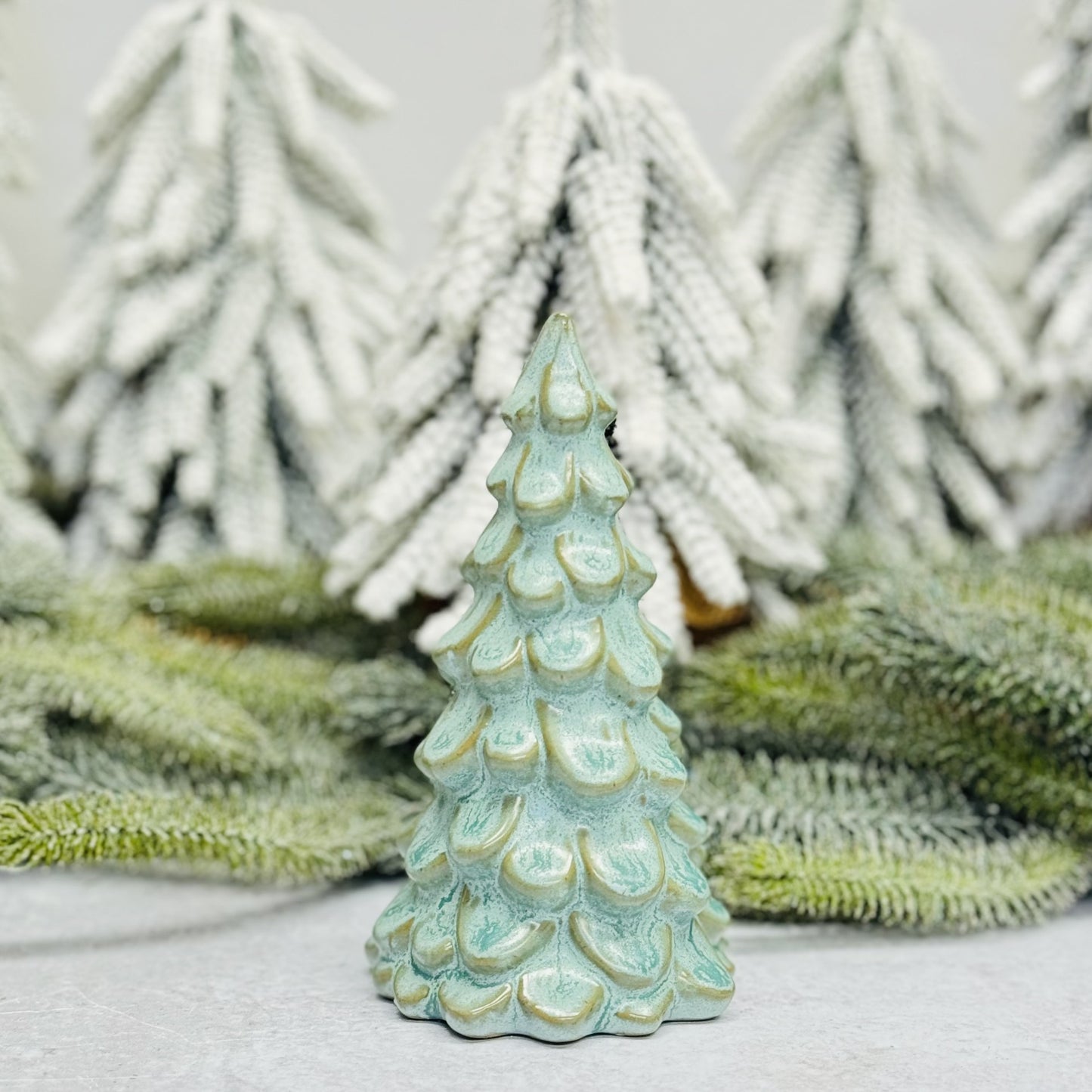 Stoneware Glazed Trees