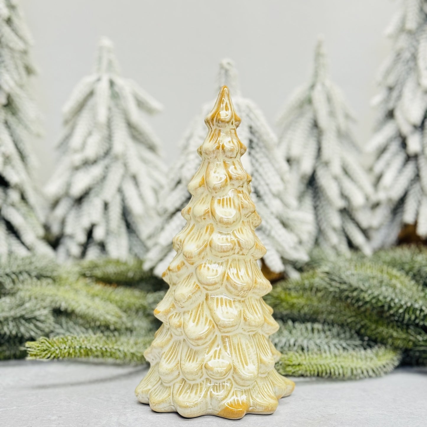 Stoneware Glazed Trees