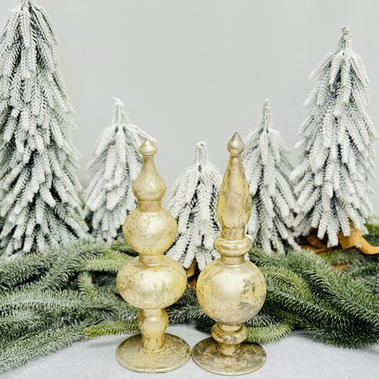 Glass Finials