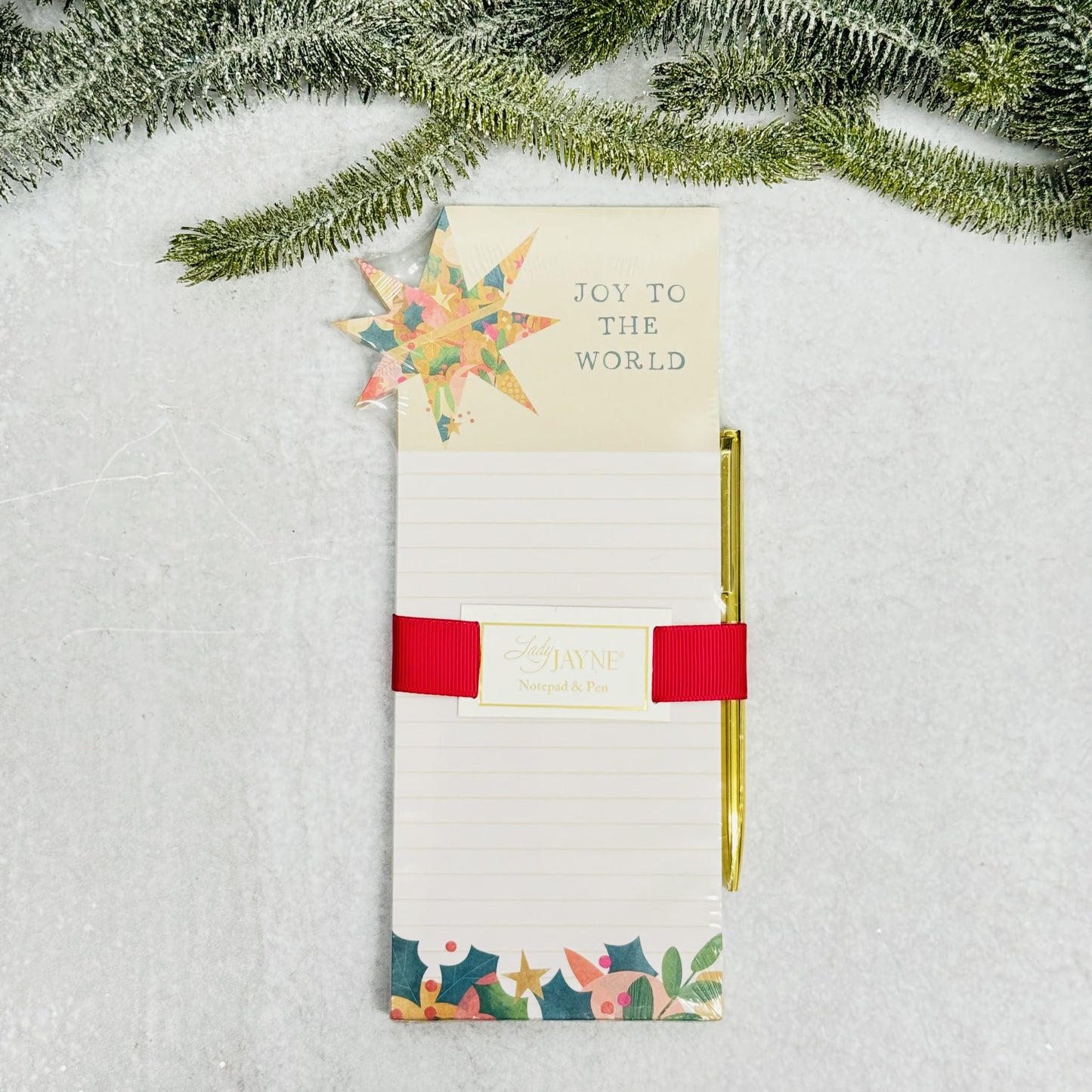 Christmas Notepads w/ Pen