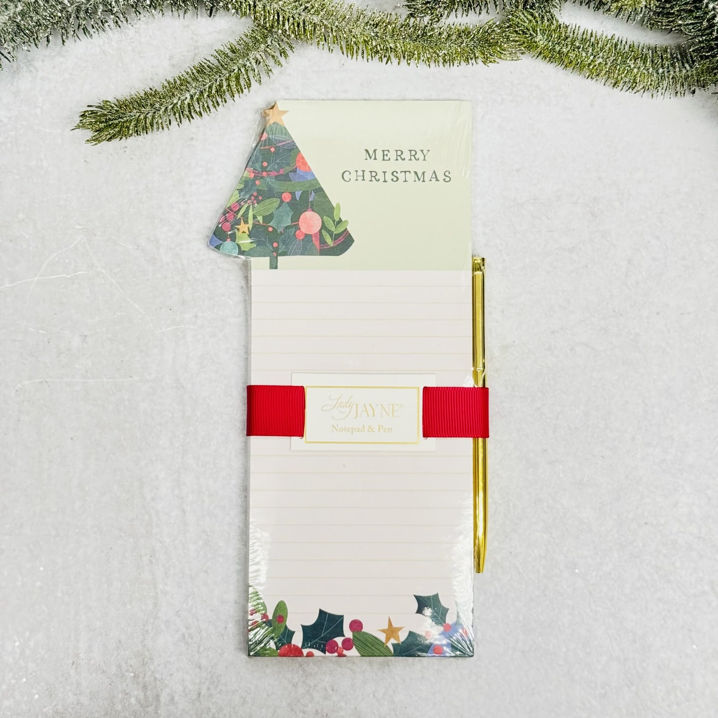 Christmas Notepads w/ Pen