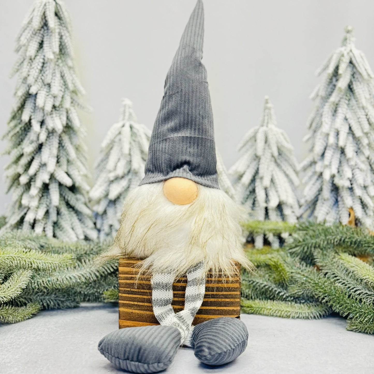 Grey Sitting Gnome