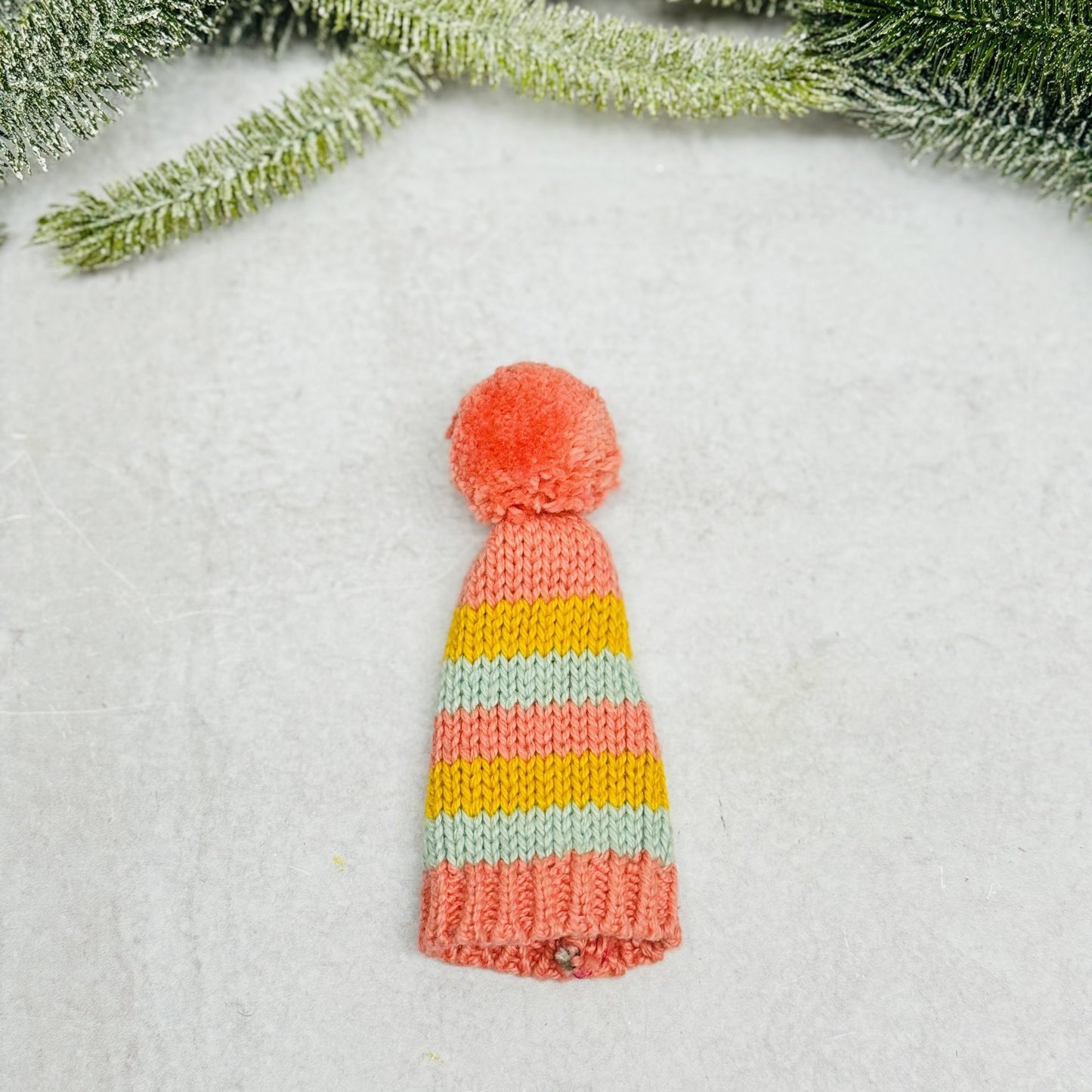 Cotton Knit Hat Bottle Toppers