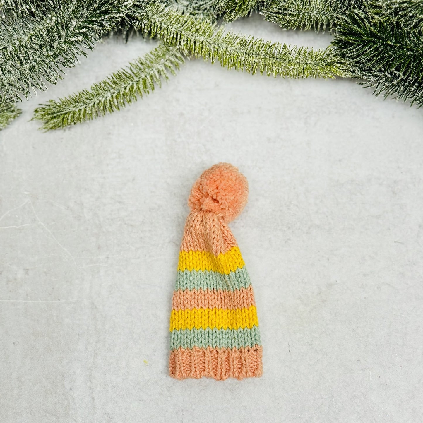 Cotton Knit Hat Bottle Toppers