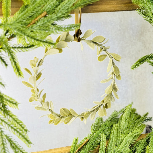 Faux Wreath Ornament