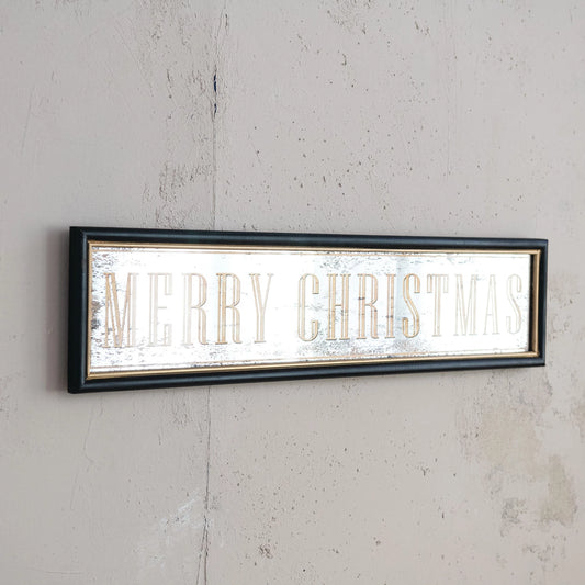 Antiqued Mirror "Merry Christmas" - IN STORE ONLY