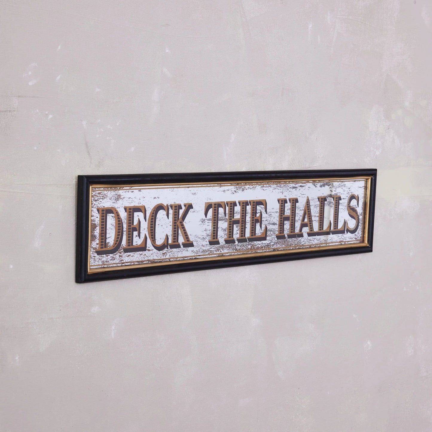 Antiqued Mirror "Deck The Halls" - IN STORE ONLY