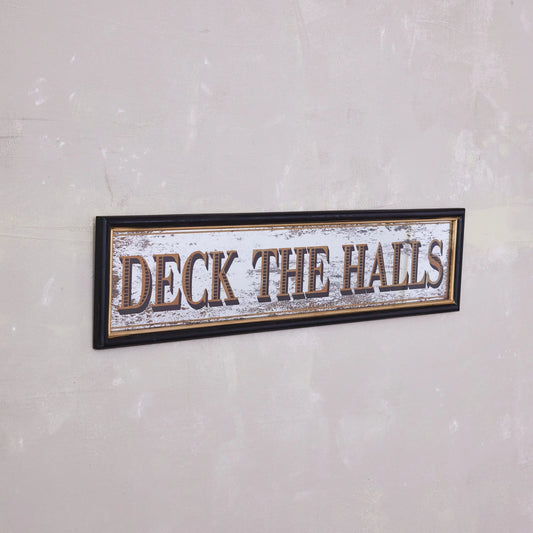 Antiqued Mirror "Deck The Halls" - IN STORE ONLY