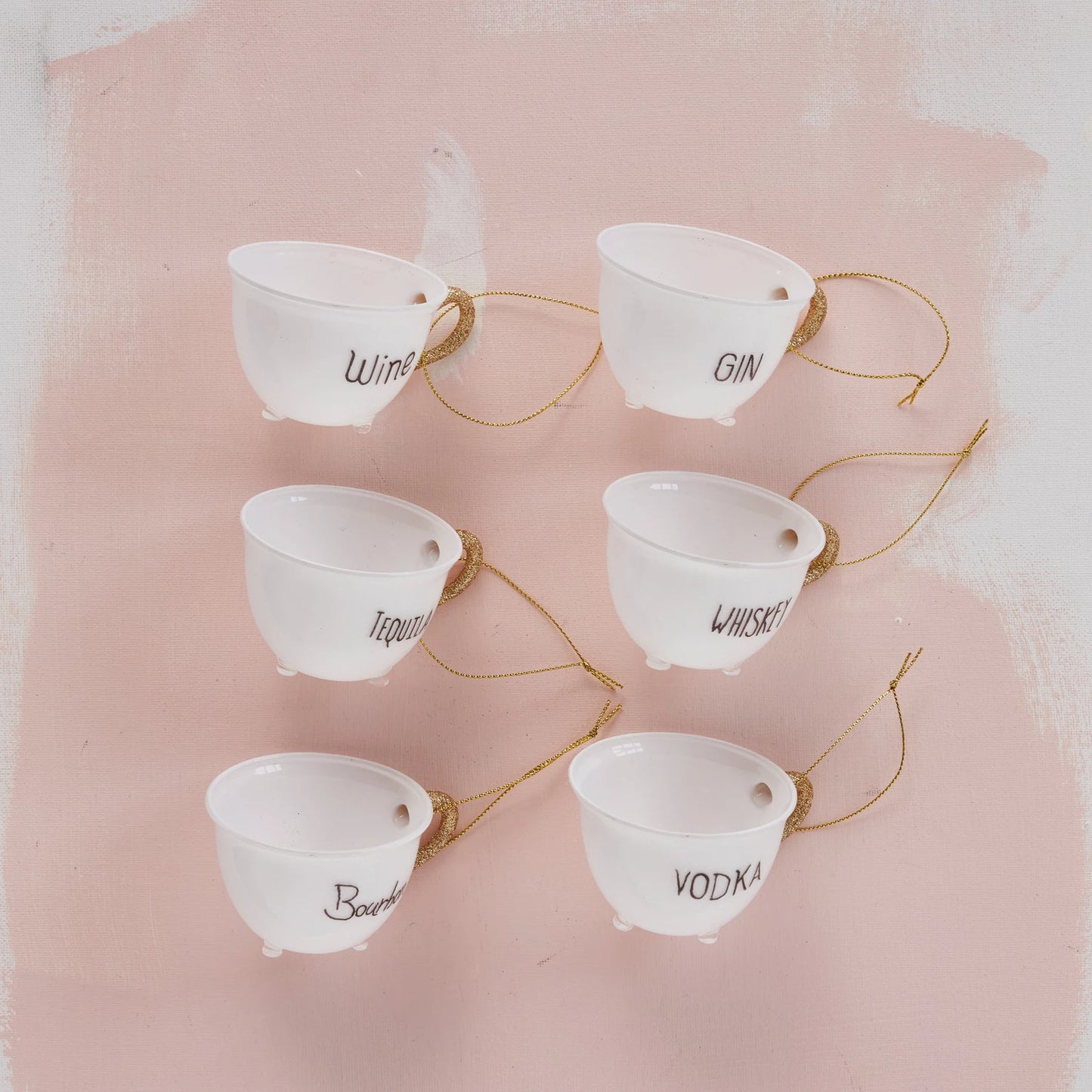 Cocktail Teacup Ornament