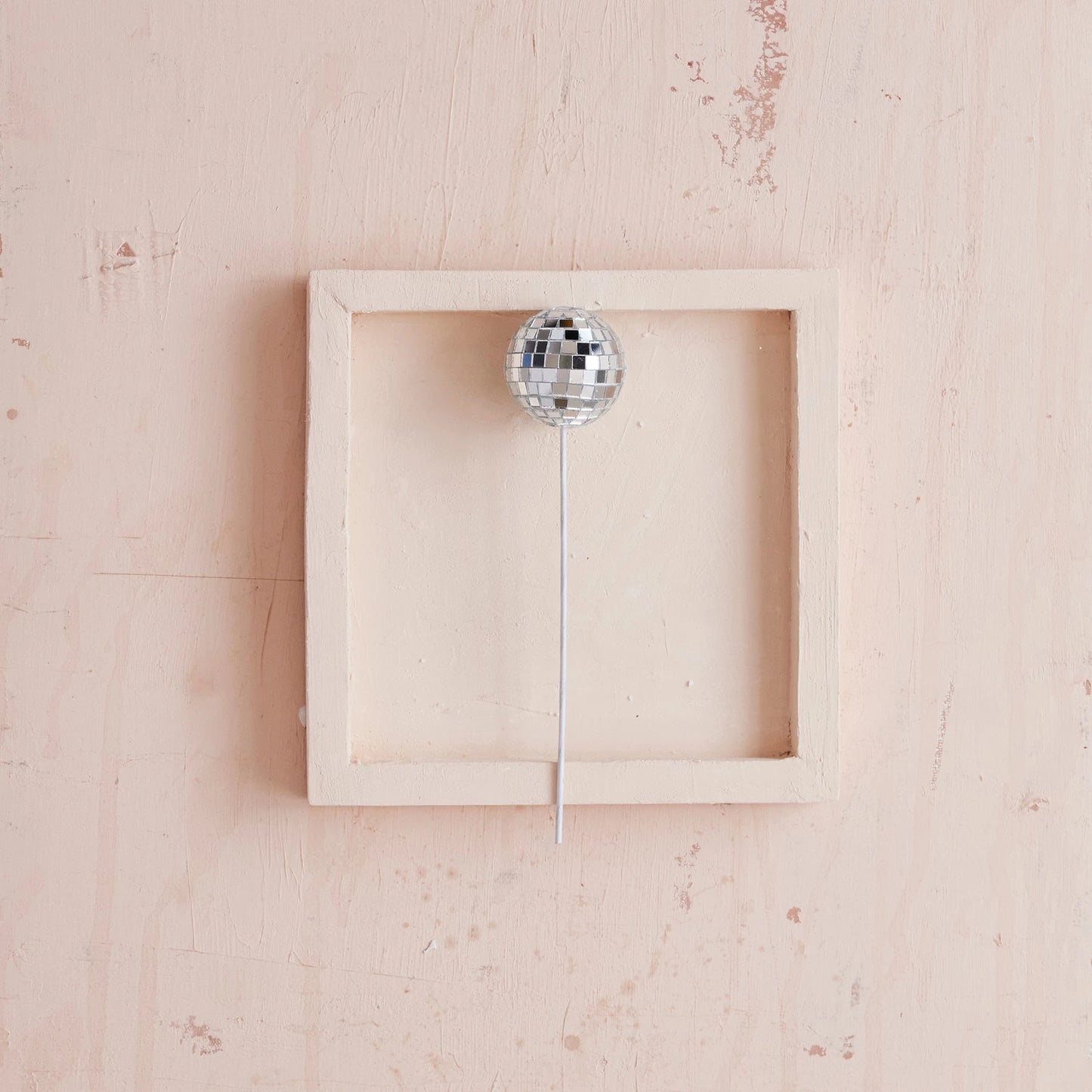 Disco Ball Plant Pick