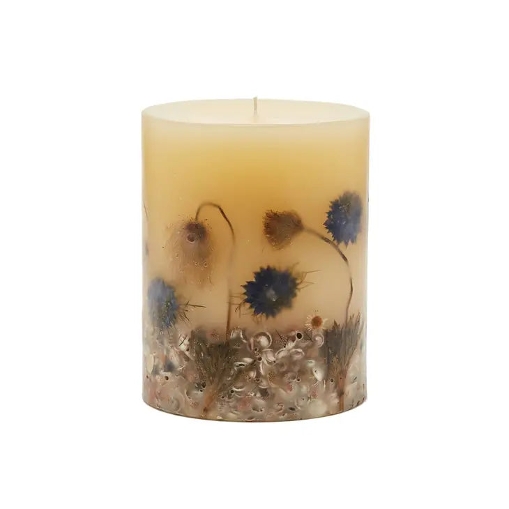 Round Botanical Candles