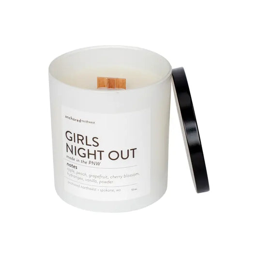 Girls Night Out Wood Wick Candle