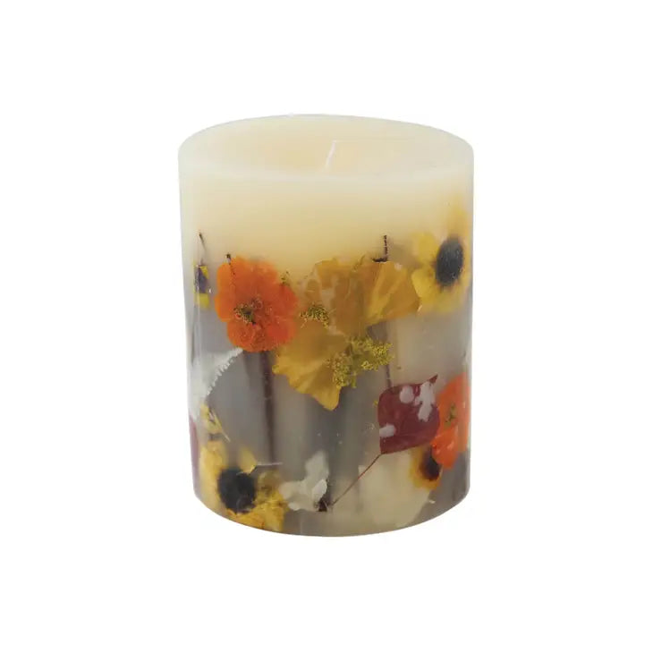 Round Botanical Candles