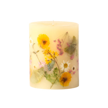 Round Botanical Candles