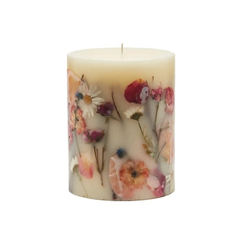 Round Botanical Candles