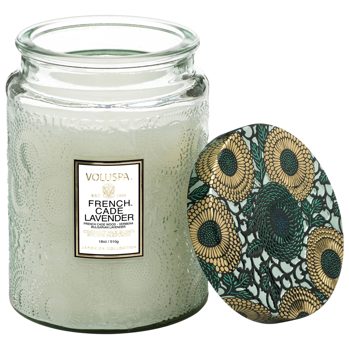 French Cade Lavender Jar Candles