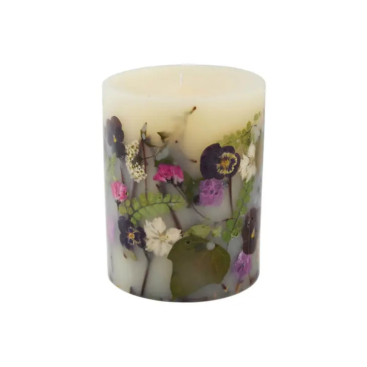 Round Botanical Candles