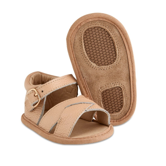 Split-Soled Leather Baby Sandal