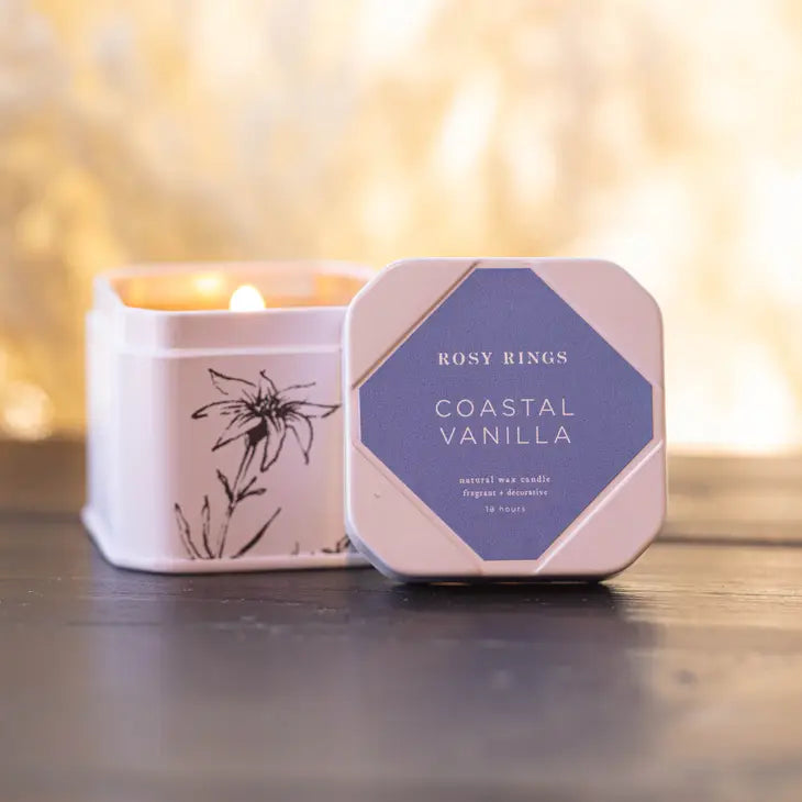 Travel Tin Botanical Candles