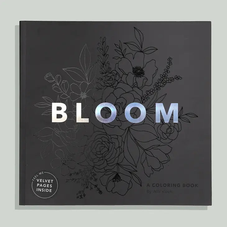 Bloom: Adult Coloring Book