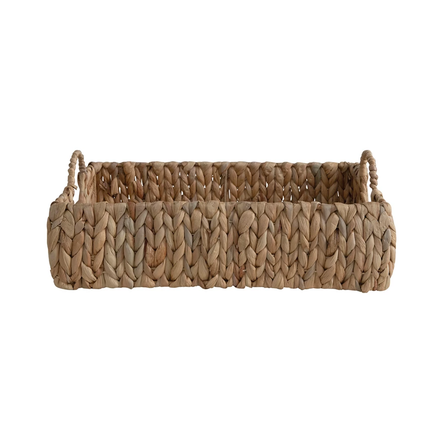 Woven Water Hyacinth Tray