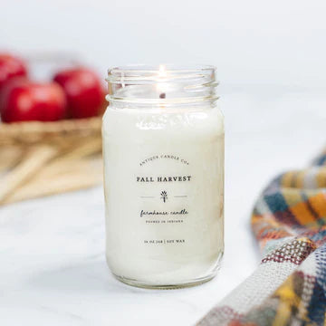Autumn Mason Jar Candles