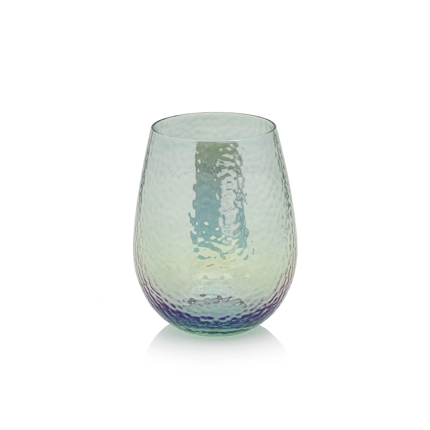 Blue Luster Glassware Collection