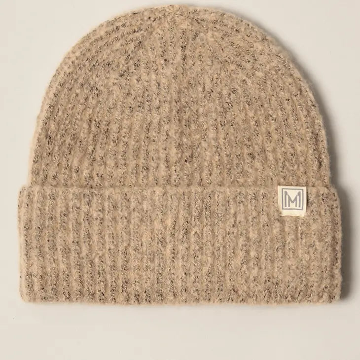 Basic Ribbed Knit Cuff Beanie