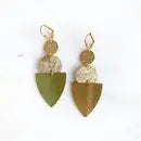 Signature Earrings | Rustic Gem Collection