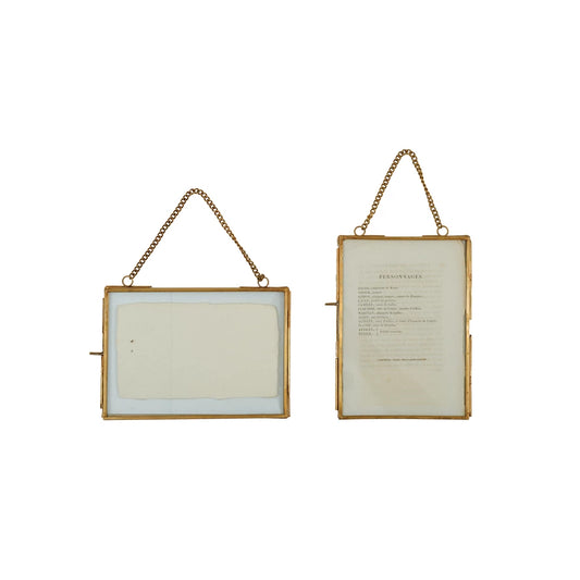 Brass Photo Frame with Chain