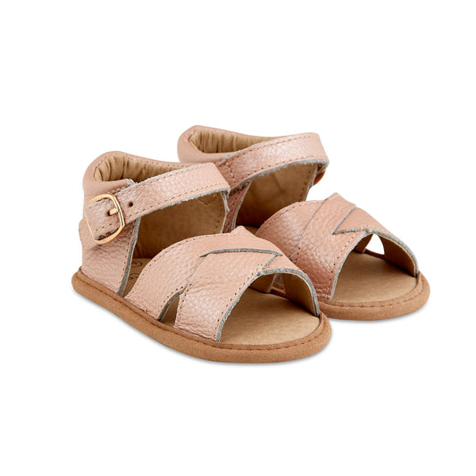 Split-Soled Leather Baby Sandal