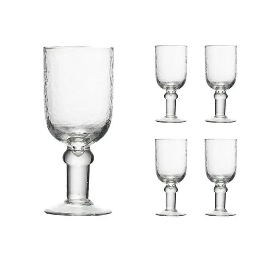 Large Clear Goblets