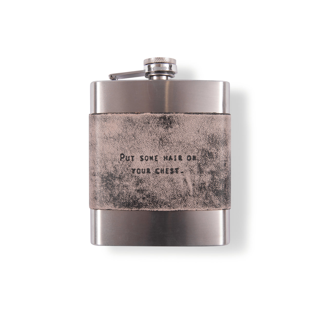 Leather Quote Flasks